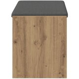  Klupa za cipele s jastučićem Hrast artisan 83 x 38 x 45 cm | shoptok.hr
