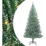  Umjetno Božićno Drvo s Snježnim Flokom i LED Svjetlom 240 cm | shoptok.hr