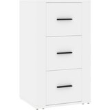 Maison Chic Komoda - Predalnik bela 40x33x70 cm inženirski les, (21716030) Cene