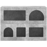  Kreveta Betonski sivi 80.5 x 35 x 59 cm Konstruirano drvo | shoptok.hr