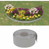  Vrtne ivice 4 kom sive 10 m 20 cm od polietilena | shoptok.hr