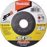 Makita flexible grinding wheel 125x4x22,23mm for dc B-53110