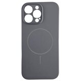  Silikonska futrola Magsafe LUX Iphone 15 PRO SIVA Cene