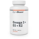 GymBeam Omega 3 + D3 + K2 120 kaps. | Eponuda.ba