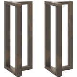  Noge barski stol T-oblika 2 kom 40x35x(100-101) cm čelik | shoptok.hr