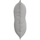  Jastuk za leđa Svijetlo siva 80 x 50 cm Mikrofiber tkanina | shoptok.hr