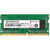 Transcend RAM SODIMM DDR4 8GB PC3200 JetRam, CL22, 1Rx16, 1Gx16, (683625) | Shoptok.si
