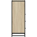 vidaXL Kopalniška omarica sonoma hrast 35x37,5x100 cm inženirski les | Shoptok.si