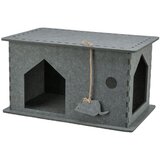  Kućica lene 54x30x35cm siva | Eponuda.com