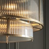  Endon 119456 - Luster na lancu RIDGETON 8xE14/7W/230V mat hrom | Eponuda.com