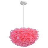 Brilagi Viseći luster na kablu FEATHER 3xE27/40W/230V prečnik 50 cm ružičasta | Eponuda.com