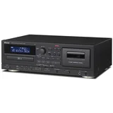 AD-850-SE kasetofon s CD predvajalnikom, USB, črn