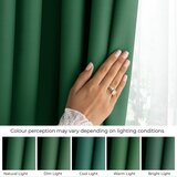 Restilo Temno zelena zavesa za delno zatemnitev 140x270 cm Carli – | Shoptok.si