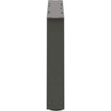  Noge za blagovaonski stol V-oblik 2 kom antracit 50x(30-31 3)cm | shoptok.hr