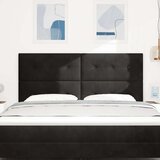  vzglavje s button tufted črno 180 cm žamet, (22051343) | Shoptok.si