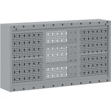 vidaXL Ormar za alate Sivi, crni Hladno valjani čelik 100 x 20 x 55 cm | shoptok.hr