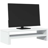 vidaXL Stojalo za monitor bela 54x22x15 cm inženirski les | Shoptok.si