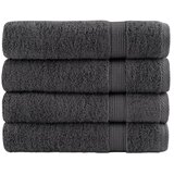 vidaXL Premium brisače 4 kosi antracit 70x140 cm 600 g/m2 100 % bombaž Cene