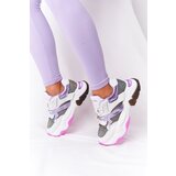 Kesi Sport Shoes On A Chunky Sole GOE HH2N4038 White-Violet | Shoptok.si