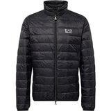 Ea7 Emporio Armani Zimska jakna črna / bela | Shoptok.si