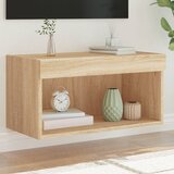  The Living Store TV omarica z LED lučmi sonoma hrast 60x30x30 cm - TV Omarica, (21555208) Cene