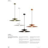  Redo 01-3049 - Visilica na sajli GUNNAR 1xE27/42W/230V prečnik 50 cm narandžasta | Eponuda.com