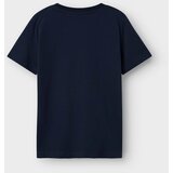 name it Majica 'NKMJES DRAGON' mornarska / antracit / oranžna / bela | Shoptok.si