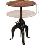  Barski stol od masivnog obnovljenog drva 75 x (76 - 110) cm | shoptok.hr