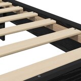  Okvir kreveta s uzglavljem Crni hrast 80 x 200 cm | shoptok.hr