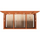  Kutija za spremanje s pohranom Vosak smeđa 101 x 50,5 x 46,5 cm | shoptok.hr