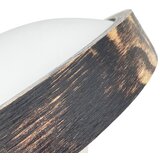  LED plafonsko svetlo OAK SMOKY SLIM LED/20W/230V 4000K prečnik 27 cm hrast/tamno braon | Eponuda.com