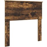  Uzglavlje s uzglavljem Dimljeni hrast 90 cm Konstruirano drvo | shoptok.hr