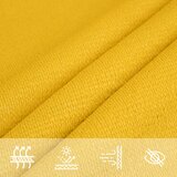  Jedro za zaštitu od sunca 160 g/m² terakota žuto 5 x 5 m HDPE | shoptok.hr