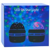 Noćna LED nočni kroglični projektor 360° z daljinskim upravljalnikom | Shoptok.si