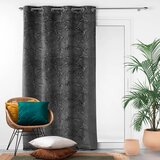 Douceur d intérieur Antracitno siva žametna zavesa 140x240 cm Analia – | Shoptok.si