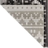 Vanjski tepih ravno tkanje 115 x 170 cm tamnosivi | shoptok.hr