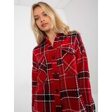 Patiskha Shirt-DN-KS-3997.08-black-red | Shoptok.si