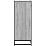  Stalak za cipele boja hrasta 48x38x97,5 cm konstruirano drvo Siva | shoptok.hr