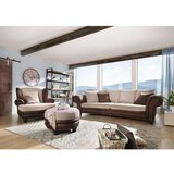 Landscape TABURE, tekstil rjava, bež | Shoptok.si