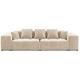 Cosmopolitan Design Bež baršunasta sofa 320 cm Rome Velvet - Cijene