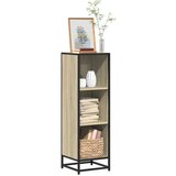 vidaXL Knjižna omara sonoma hrast 33,5x33x107,5 cm inženirski les | Shoptok.si