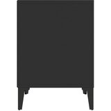  Noćni ormarić crni 40 x 35 x 50 cm | Eponuda.com