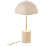 House Nordic Bež namizna svetilka s kovinskim senčilom (višina 45 cm) Sheffield – | Shoptok.si