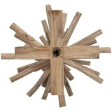 vidaXL Božično drevo z stojalom Rjava 120 cm Trdna tikovina | Shoptok.si