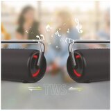 Manta zvučnik Bluetooth, 80Wmax, SUPER BASS, vodootp, TWS, LED, baterija, crni | shoptok.hr