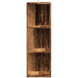 vidaXL Kutni ormar staro drvo 33x33x100 cm konstruirano drvo | shoptok.hr
