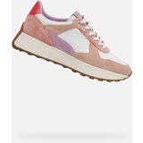 Geox White women's sneakers Amabel - Women's Cijene