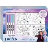 Luna Set za bojanje Frozen platna s 4 flomastera Cijene