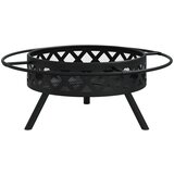 Posuda za vatru sa žaračem 70 cm XXL čelična | shoptok.hr