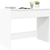  Stol s ladicama Bijeli 100 x 50 x 78 cm Konstrukcijsko drvo | shoptok.hr